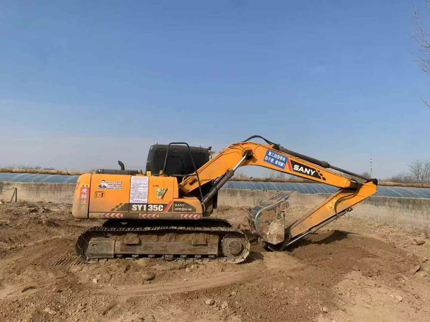 Buy Sany SY135C Used Excavator / 3 Used Sany SY135C Excavator 2019 Model / 3