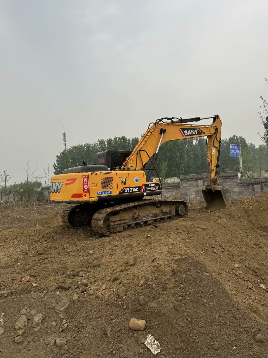 Buy Sany SY215C Used Excavator / 3 Used Sany SY215C Excavator 2015 Model / 3