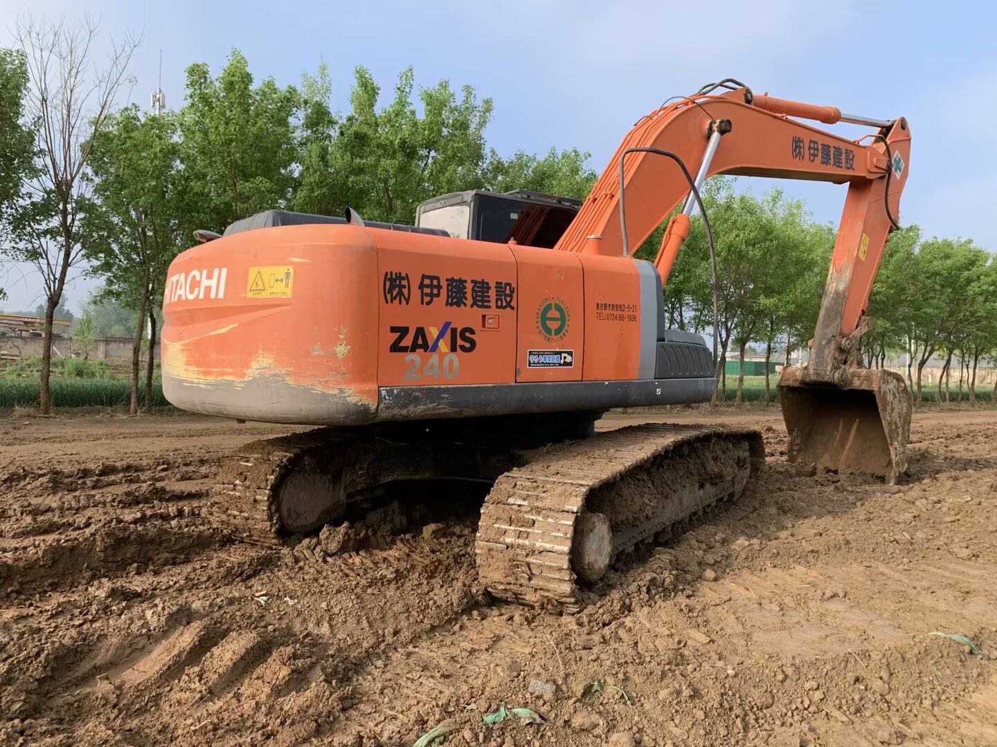 Buy Hitachi ZX240 Used Excavator / 9 Used Hitachi ZX240 Excavator 2016 Model / 9