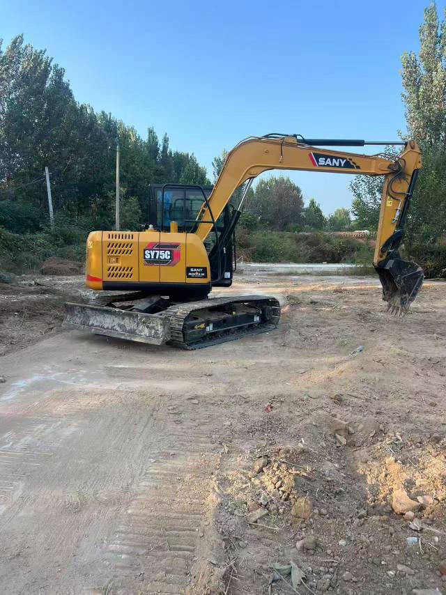 Used Sany SY75C Excavator 2021 Model / 2