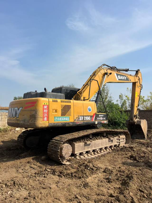 Buy Sany SY215C Used Excavator / 4 Used Sany SY215C Excavator 2019 Model / 4