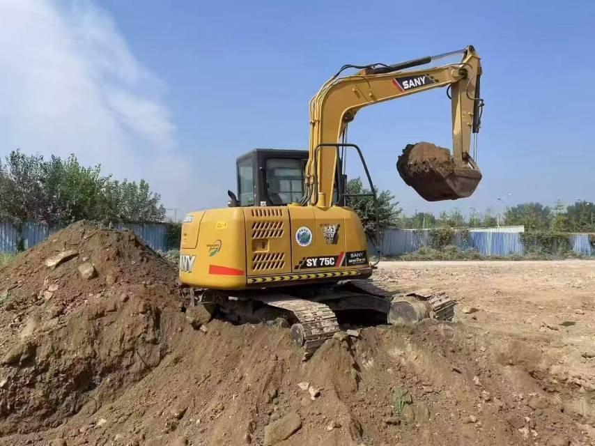 Used Sany SY75C Excavator 2020 Model / 2