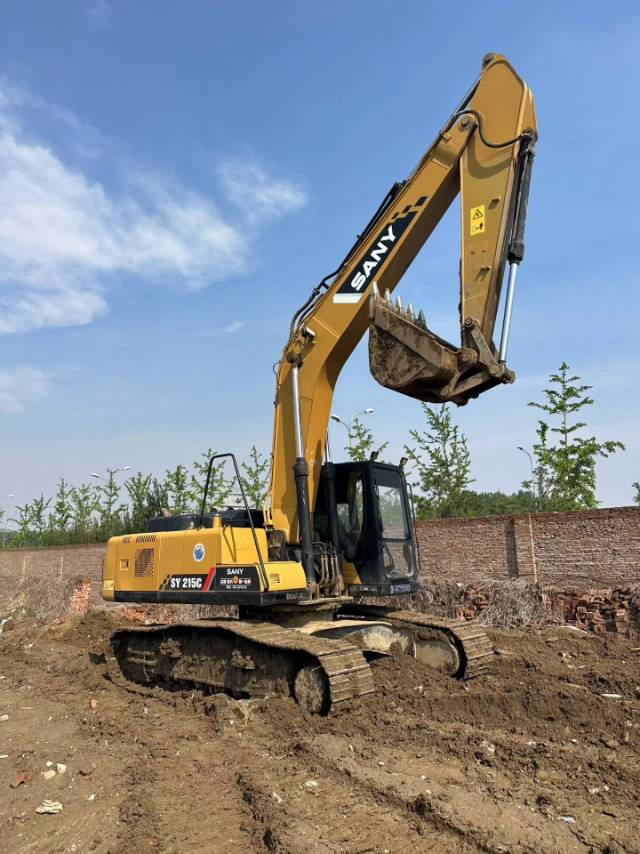Buy Sany SY215C Used Excavator / 3 Used Sany SY215C Excavator 2017 Model / 3