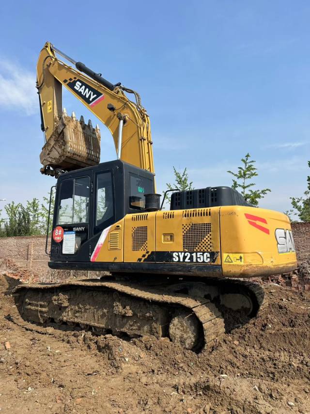 Buy Sany SY215C Used Excavator / 9 Used Sany SY215C Excavator 2017 Model / 9