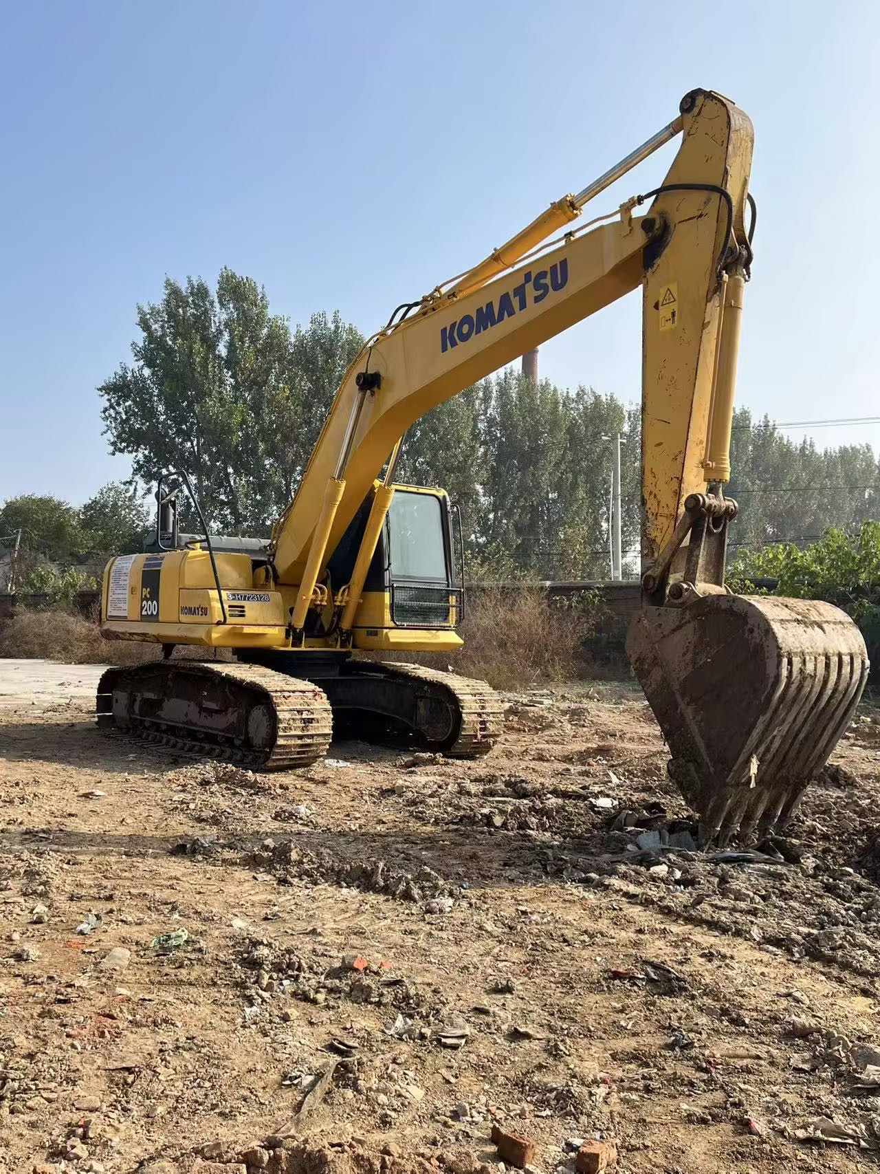 Used Komatsu PC200-8 Excavator 2015 Model / 4