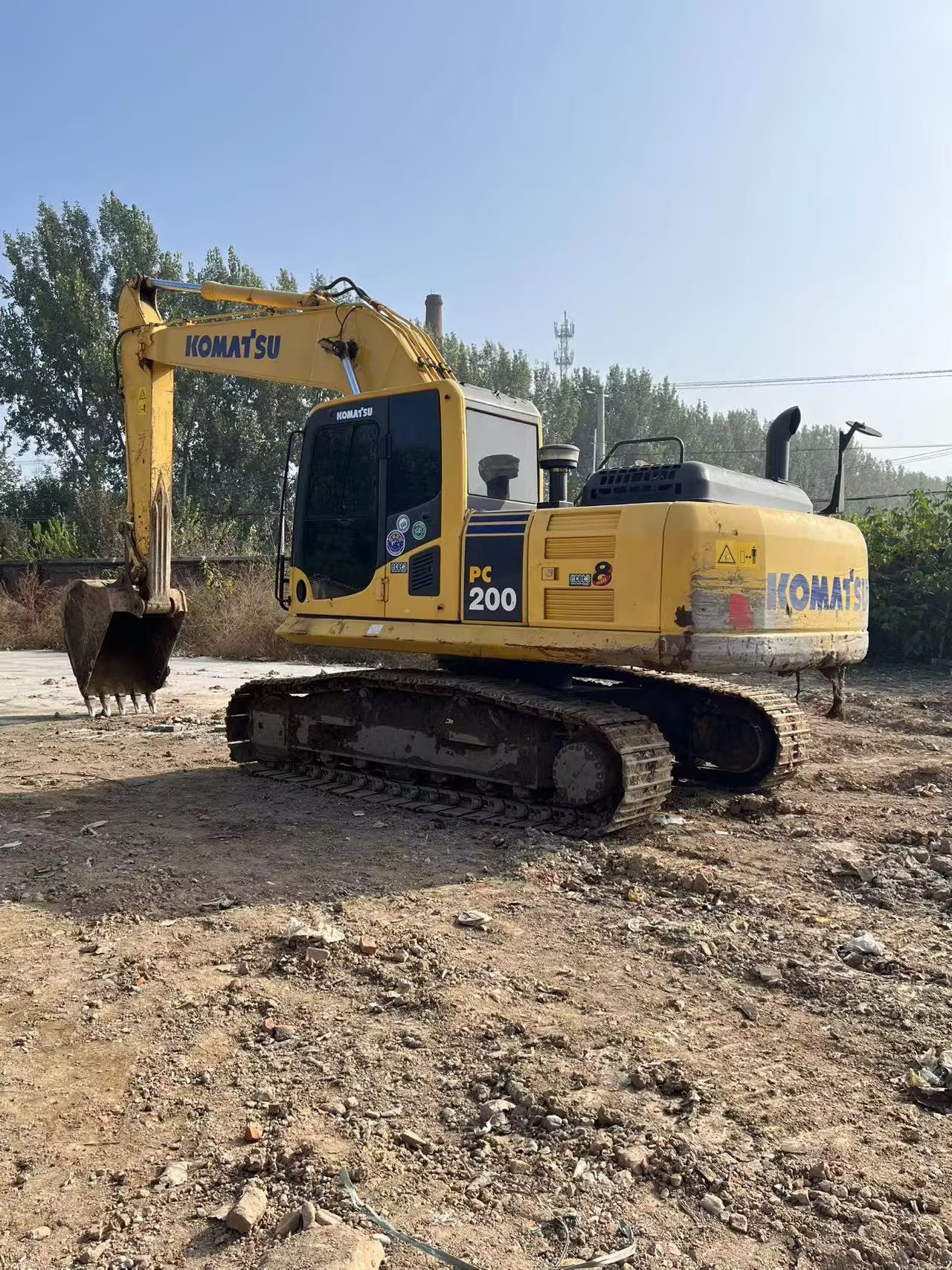 Used Komatsu PC200-8 Excavator 2015 Model / 2