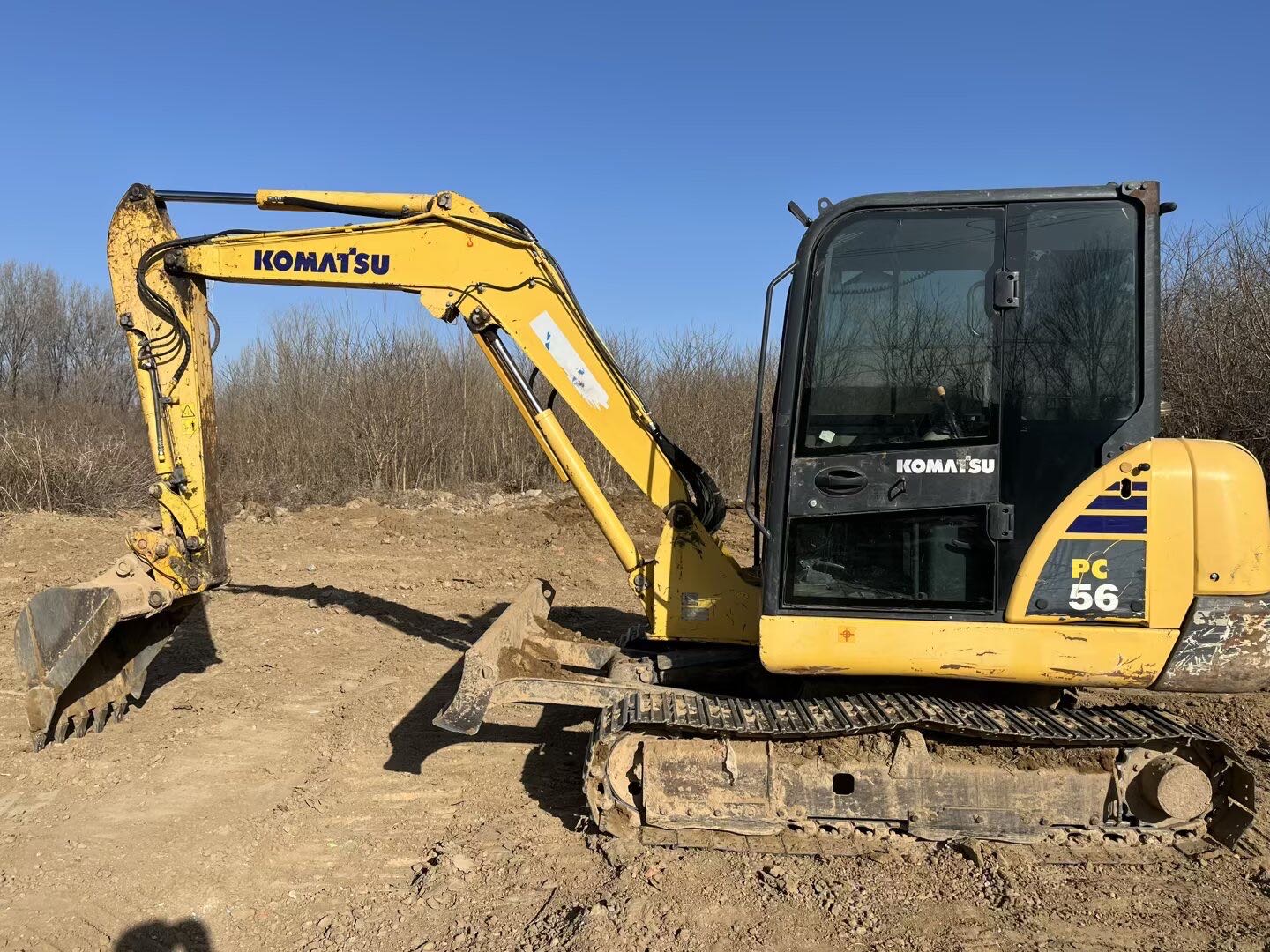 Used Komatsu PC56-7 Excavator 2019 Model / 2