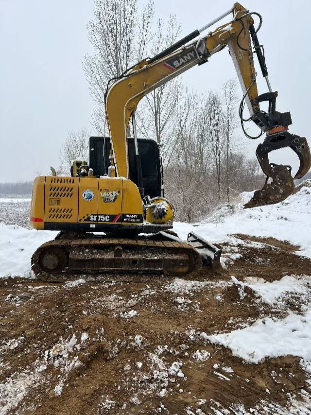 Buy Sany SY75 Used Excavator / 9 Used Sany SY75 Excavator 2019 Model / 9