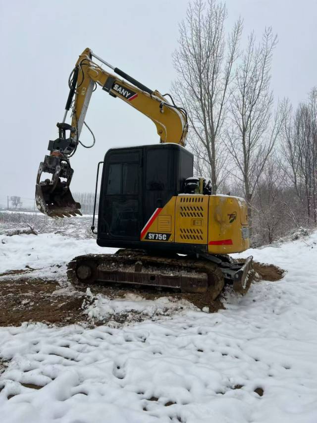Buy Sany SY75 Used Excavator / 2 Used Sany SY75 Excavator 2019 Model / 2
