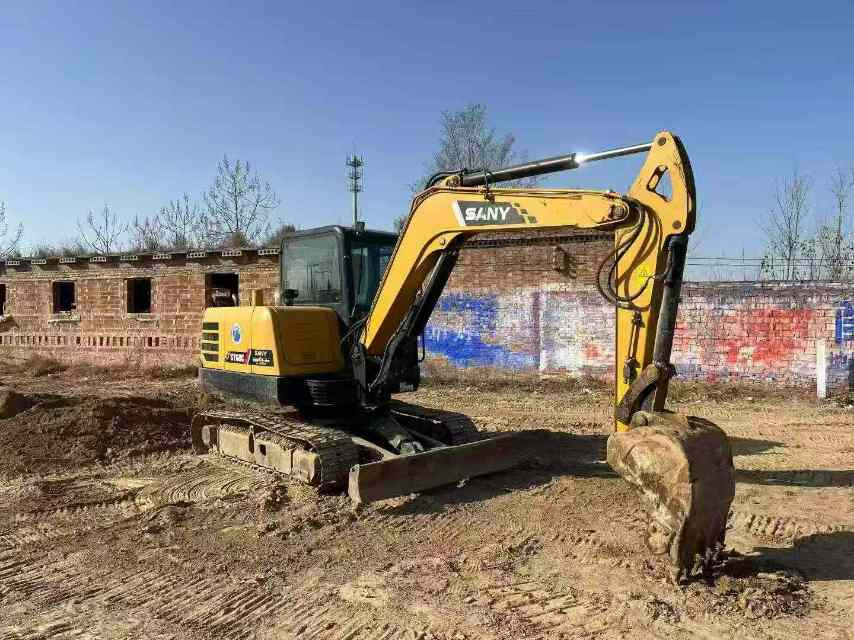 Buy Sany SY55C Used Excavator / 2 Used Sany SY55C Excavator 2019 Model / 2