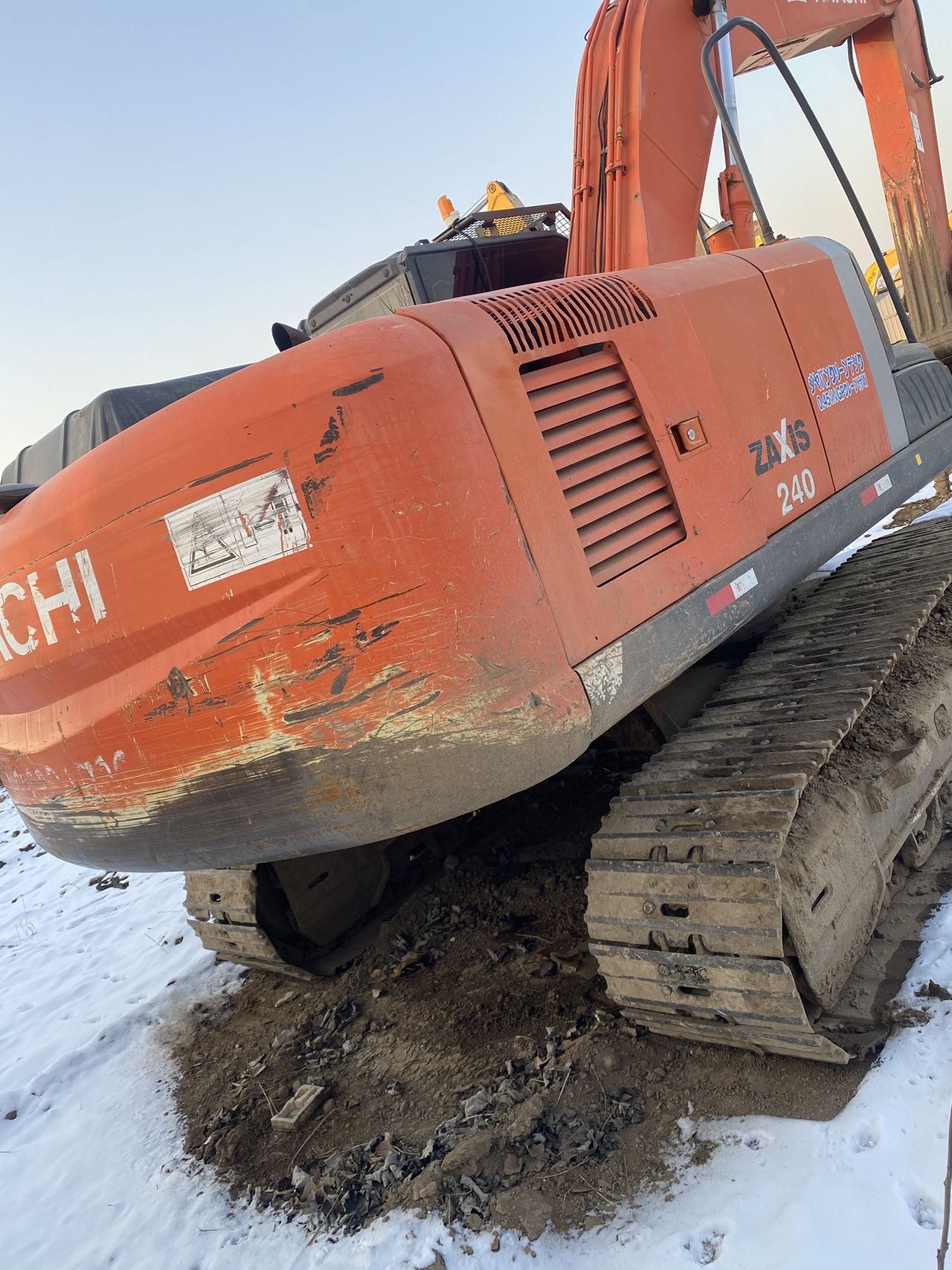 Used Hitachi ZX240 Excavator 2014 Model / 6