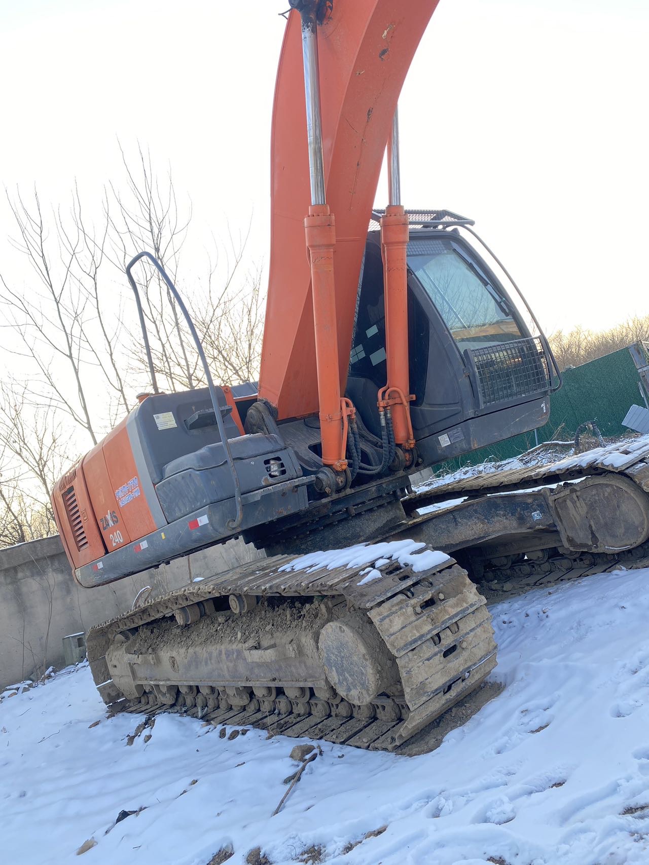 Used Hitachi ZX240 Excavator 2014 Model / 8