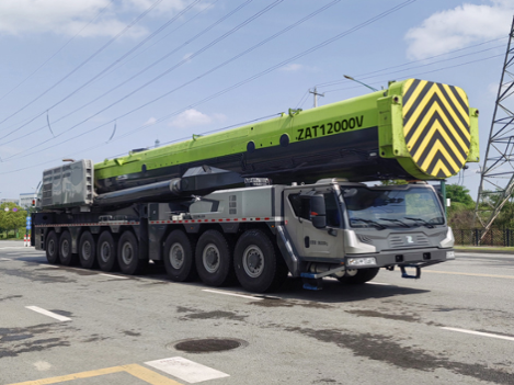 中联ZAT12000V9(26款升级版)汽车吊性能参数吊臂计算吊车工况表