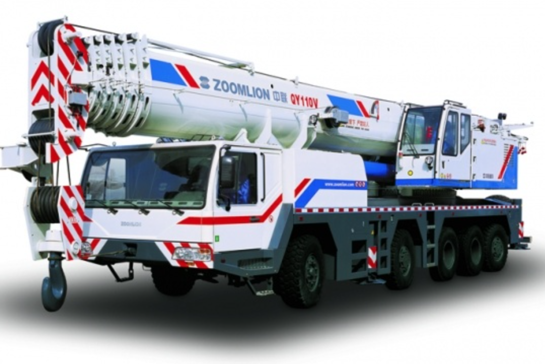中联QY110V633汽车吊性能参数吊臂计算吊车工况表