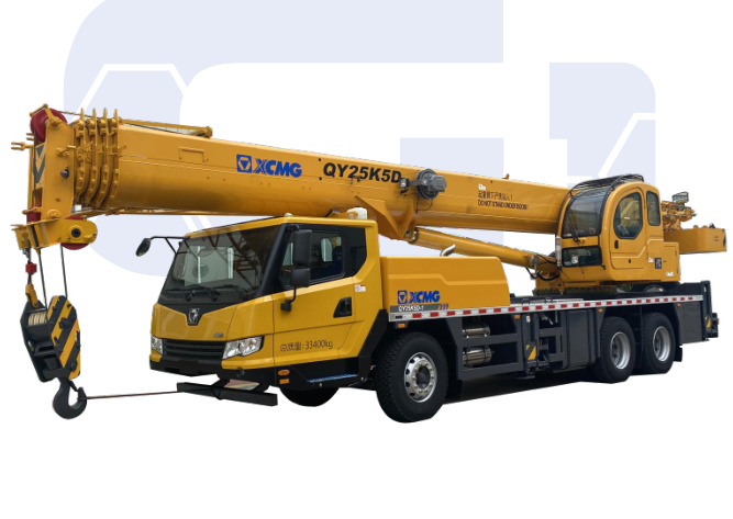 徐工QY25K5D-1汽车吊性能参数吊臂计算吊车工况表