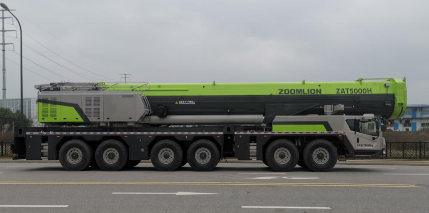中联ZAT5000H763汽车吊性能参数吊臂计算吊车工况表