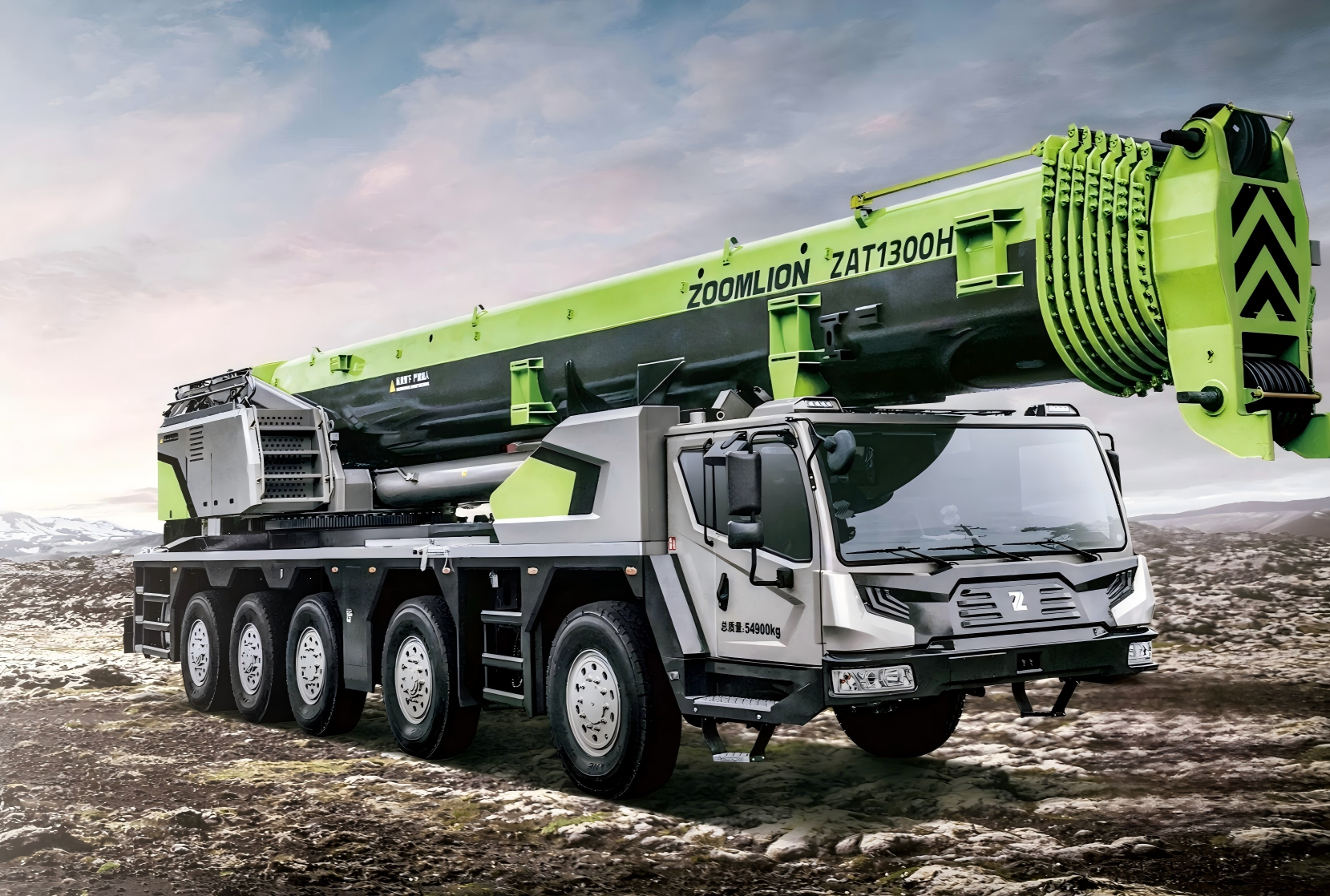 中联ZAT1300H853汽车吊性能参数吊臂计算吊车工况表