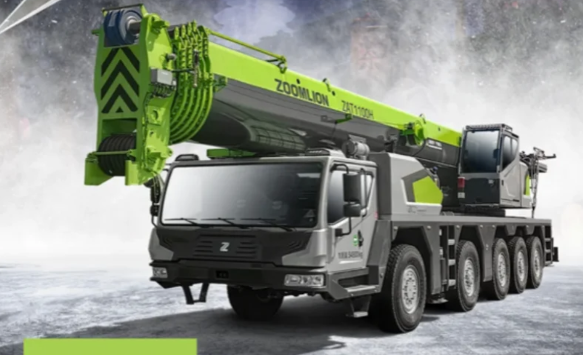 中联ZAT1100H663汽车吊性能参数吊臂计算吊车工况表