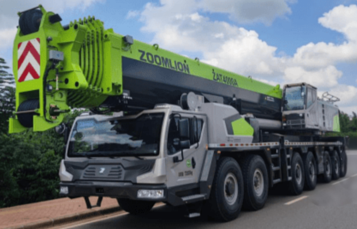 中联ZAT4000A863汽车吊性能参数吊臂计算吊车工况表