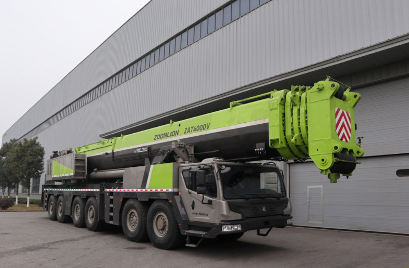 中联ZAT4000V553汽车吊性能参数吊臂计算吊车工况表