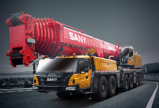 三一SAC4000T8汽车吊性能参数吊臂计算吊车工况表