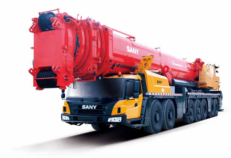 三一SAC7000T7汽车吊性能参数吊臂计算吊车工况表