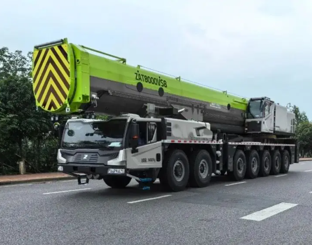 中联ZAT8000VS863汽车吊性能参数吊臂计算吊车工况表