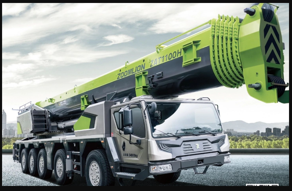 中联ZTC1100H753汽车吊性能参数吊臂计算吊车工况表