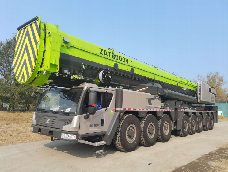 中联ZAT8000V863汽车吊性能参数吊臂计算吊车工况表