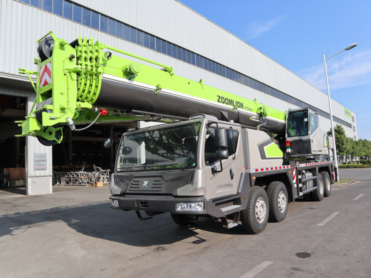中联ZTC500H552汽车吊性能参数吊臂计算吊车工况表