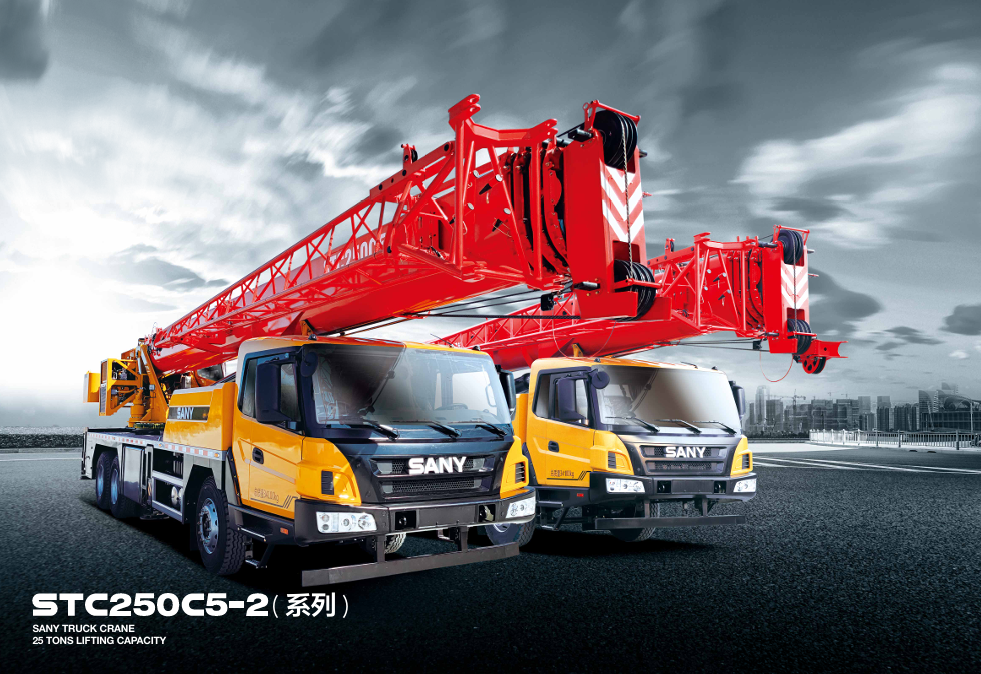 三一STC250C5-2汽车吊性能参数吊臂计算吊车工况表