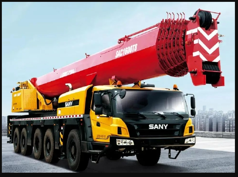 三一SAC1600T8汽车吊性能参数吊臂计算吊车工况表