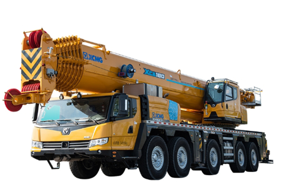 徐工XCA180L8C汽车吊性能参数吊臂计算吊车工况表