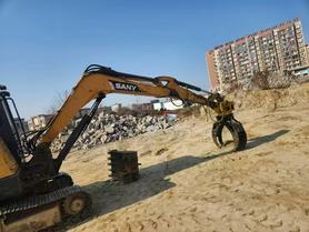 Buy Sany SY55 Used Excavator / 5 Used Sany SY55 Excavator 2015 Model / 5
