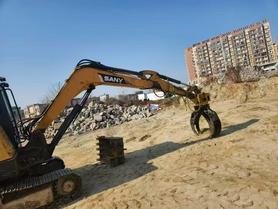 Buy Sany SY55 Used Excavator / 4 Used Sany SY55 Excavator 2015 Model / 4