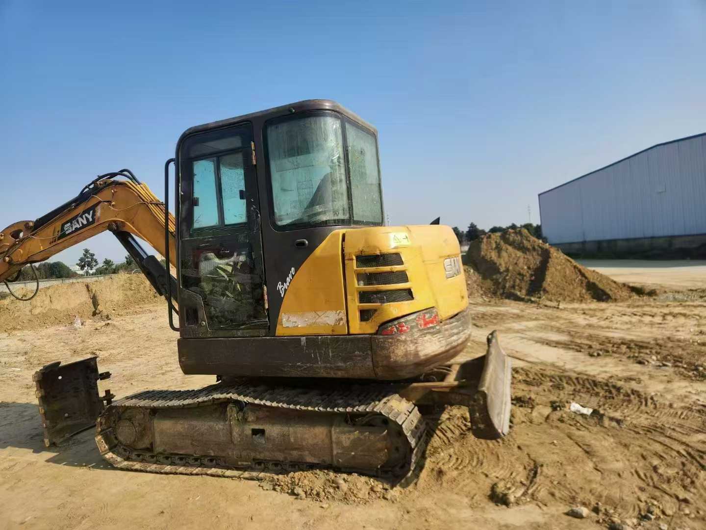 Buy Sany SY55 Used Excavator / 3 Used Sany SY55 Excavator 2015 Model / 3