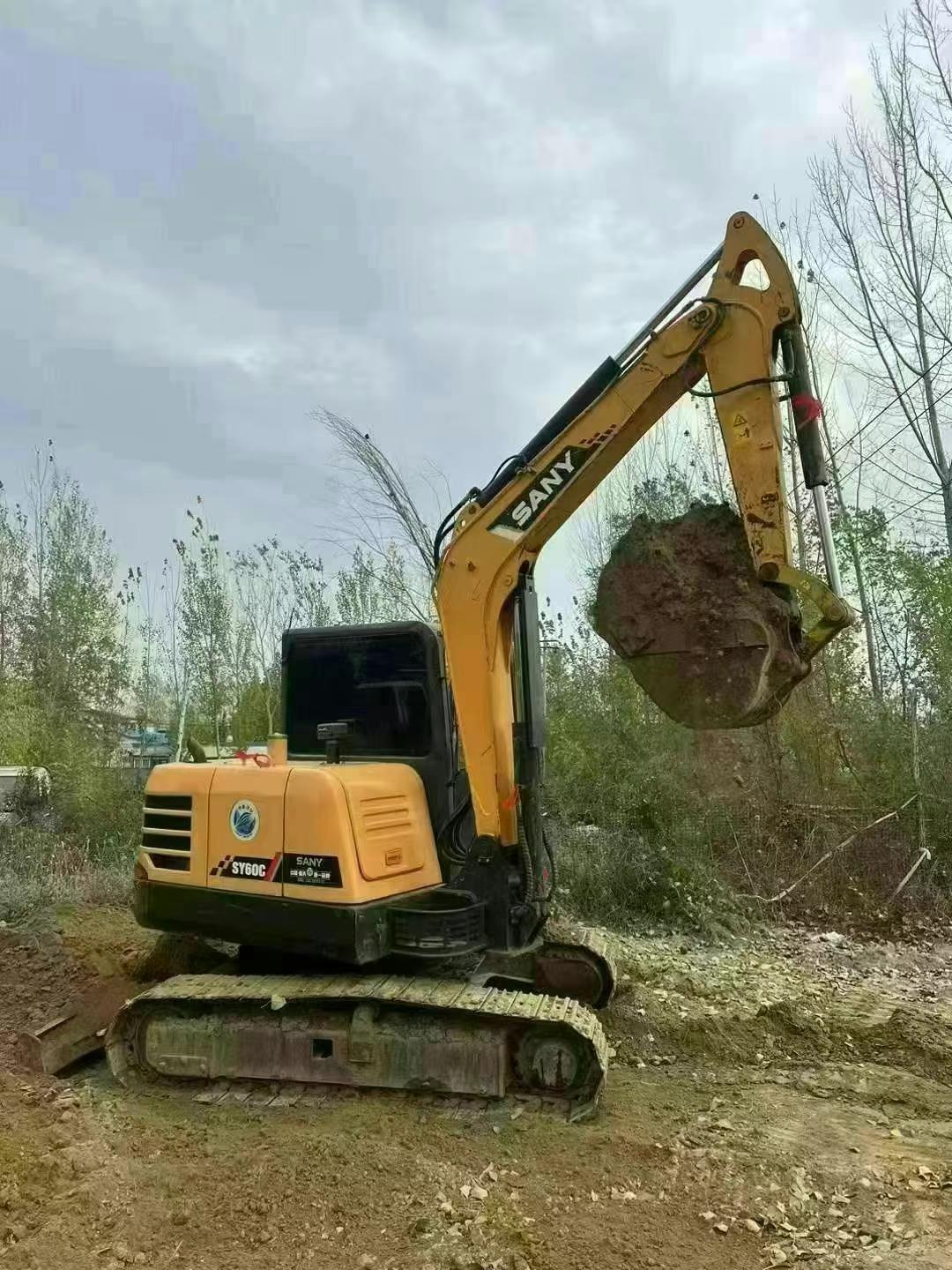Buy Sany SY55 Used Excavator / 3 Used Sany SY55 Excavator 2019 Model / 3