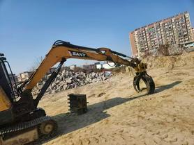 Buy Sany SY55 Used Excavator / 5 Used Sany SY55 Excavator 2015 Model / 5