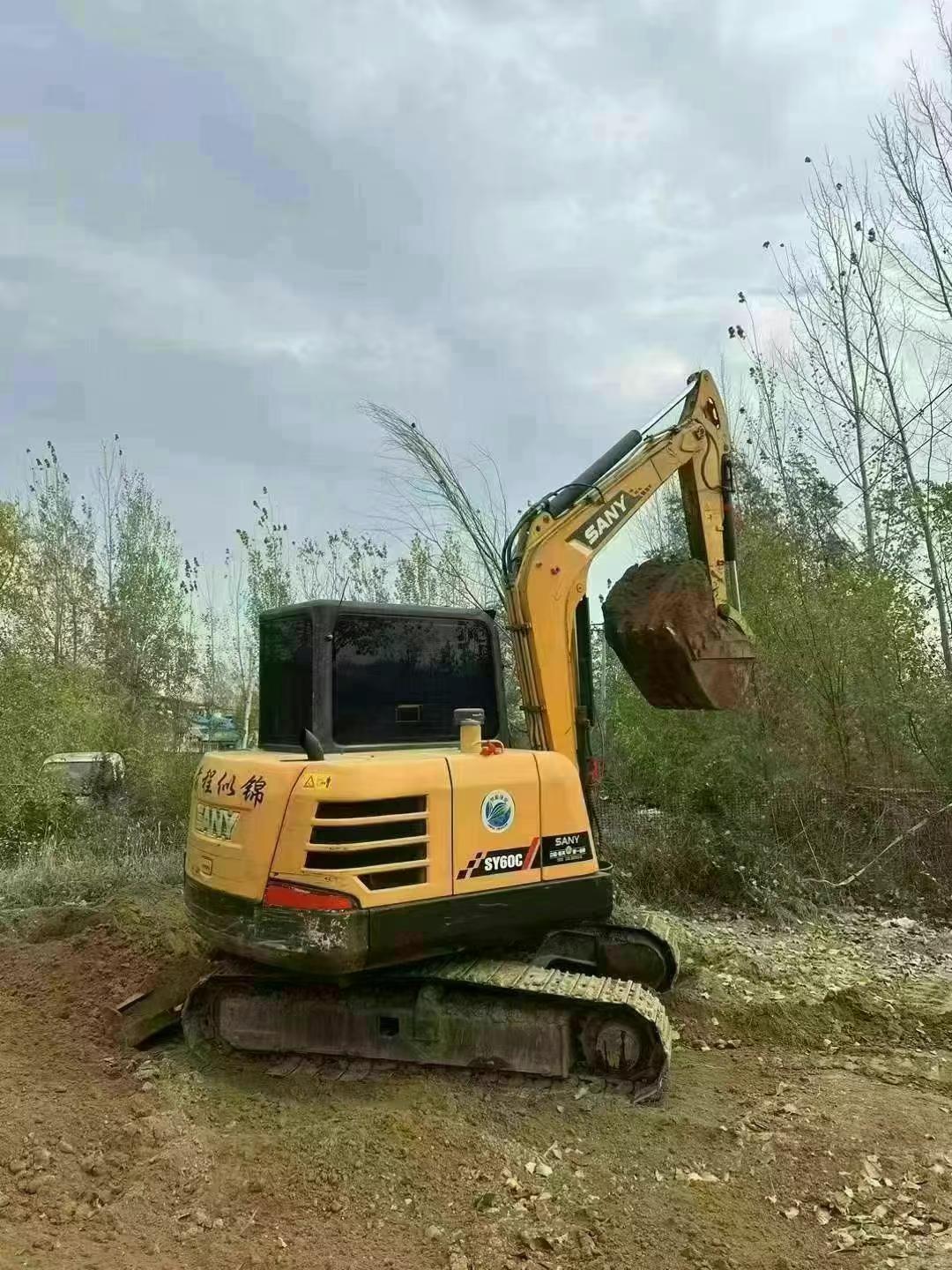 Buy Sany SY55 Used Excavator / 2 Used Sany SY55 Excavator 2019 Model / 2