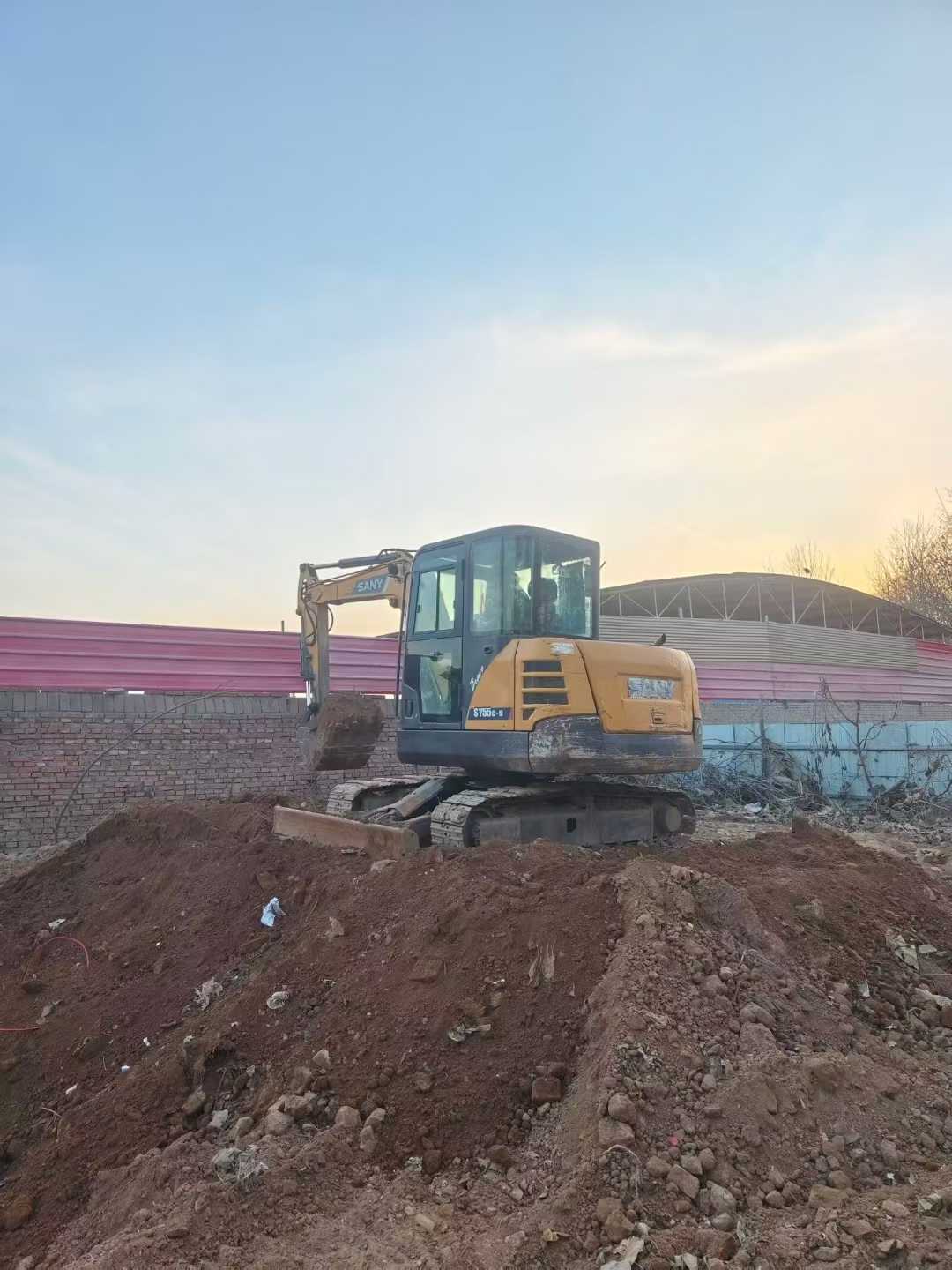 Buy Sany SY55 Used Excavator / 2 Used Sany SY55 Excavator 2015 Model / 2