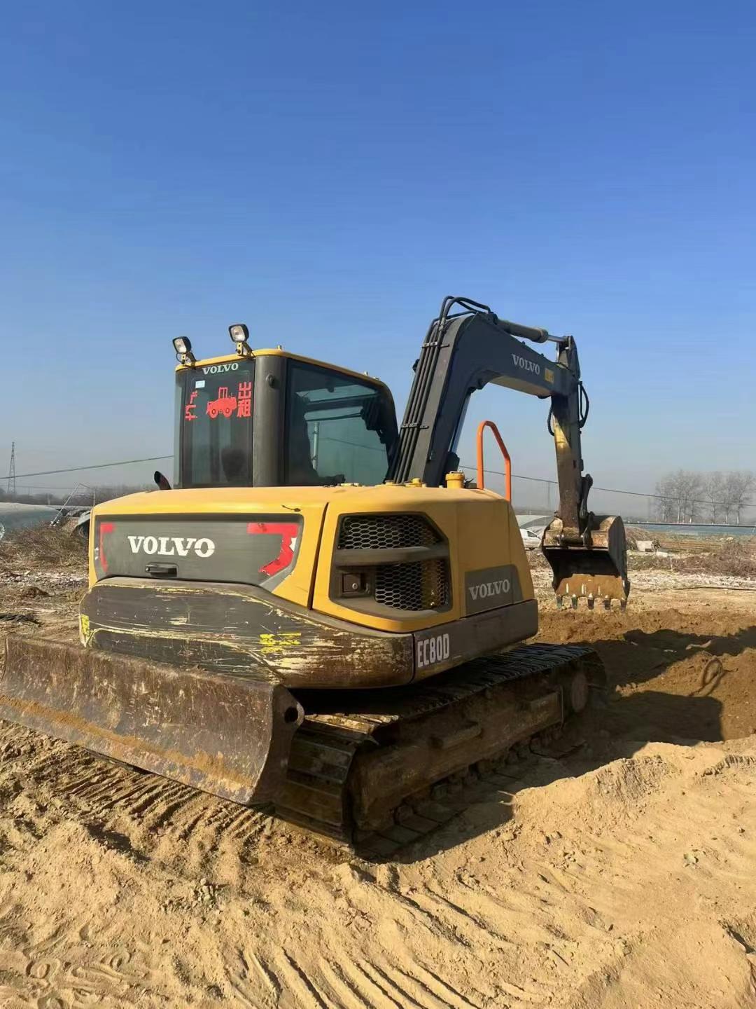 Buy Volvo EC80D PRO Used Excavator / 2 Used Volvo EC80D PRO Excavator 2016 Model / 2