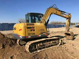 Buy XCMG XE75WD Used Excavator / 3 Used XCMG XE75WD Excavator 2016 Model / 3