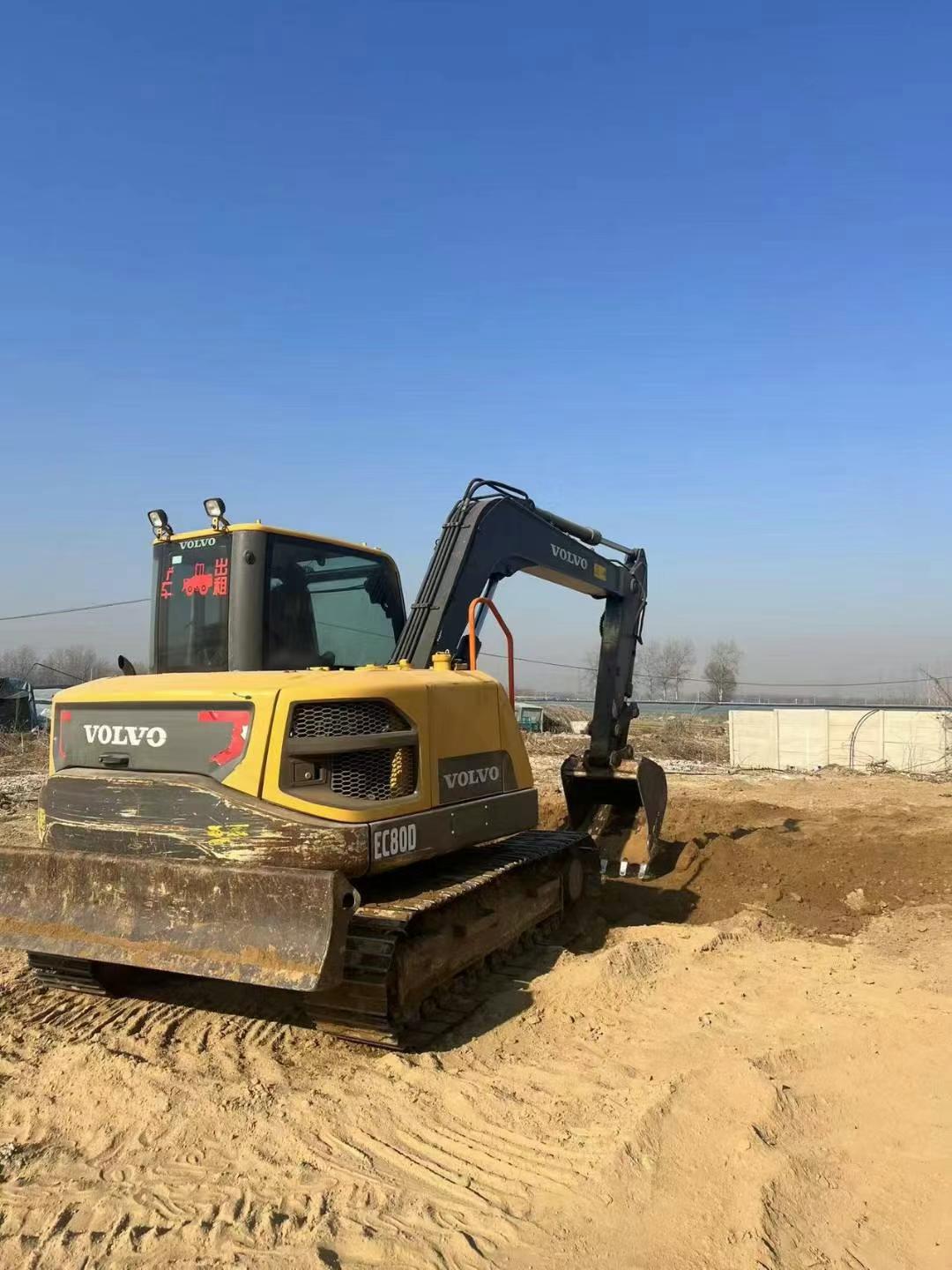 Buy Volvo EC80D PRO Used Excavator / 3 Used Volvo EC80D PRO Excavator 2016 Model / 3