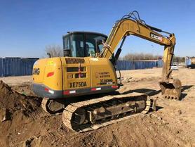 Buy XCMG XE75WD Used Excavator / 3 Used XCMG XE75WD Excavator 2016 Model / 3