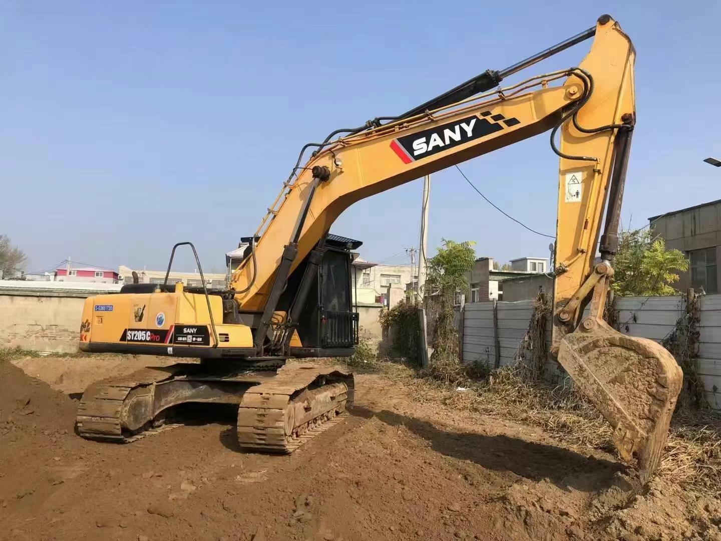 Buy Sany SY205C Used Excavator / 4 Used Sany SY205C Excavator 2016 Model / 4
