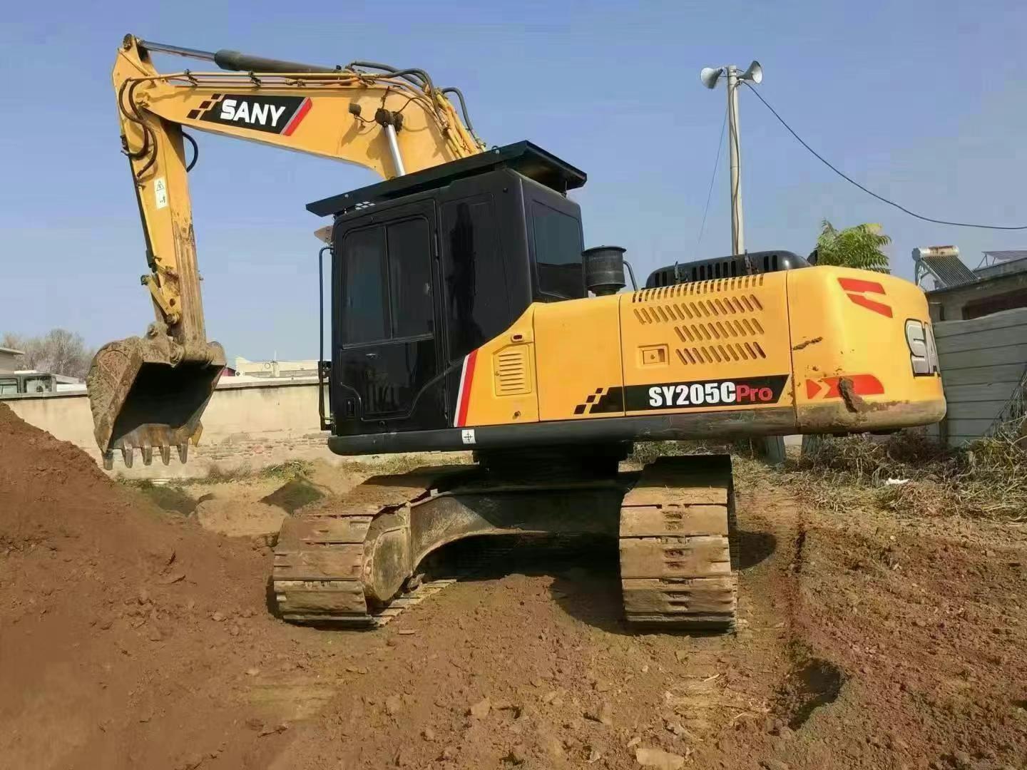 Buy Sany SY205C Used Excavator / 2 Used Sany SY205C Excavator 2016 Model / 2
