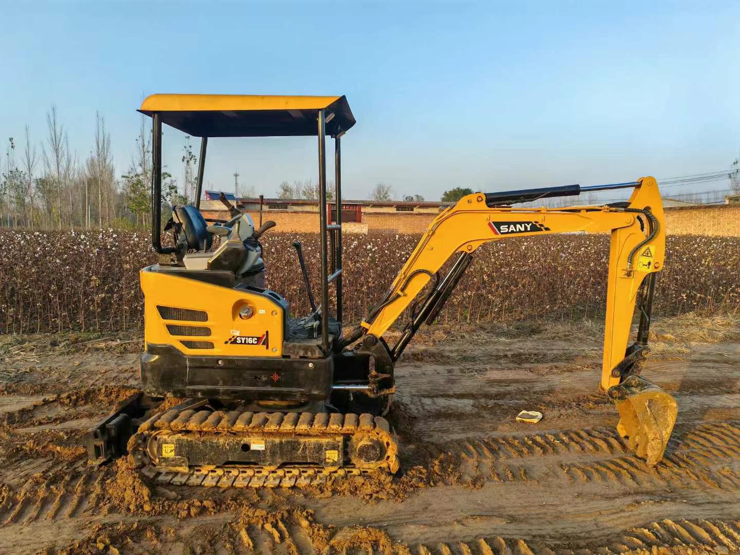 Buy Sany SY16E Used Excavator / 3 Used Sany SY16E Excavator 2016 Model / 3