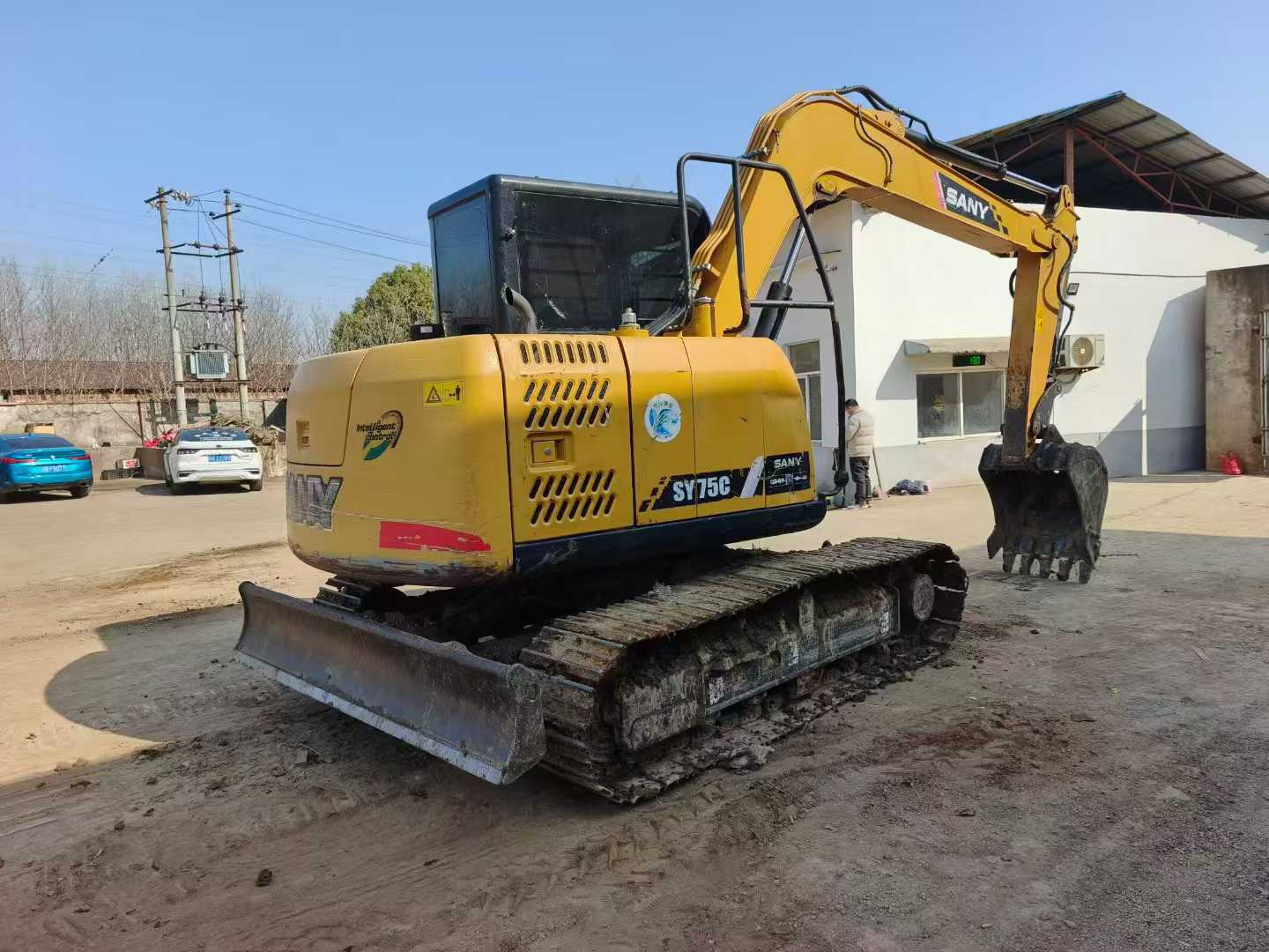 Buy Sany SY75 Used Excavator / 3 Used Sany SY75 Excavator 2020 Model / 3