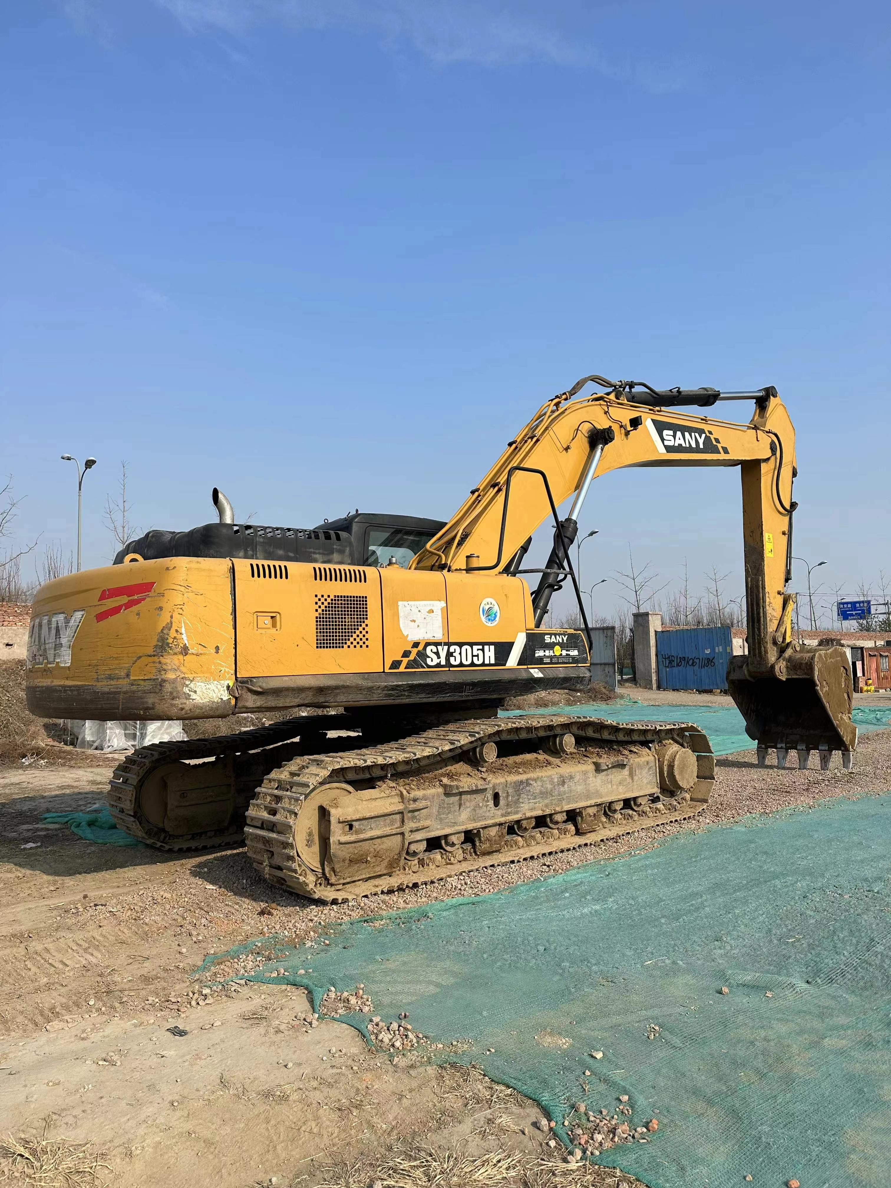Buy Sany SY305H Used Excavator / 7 Used Sany SY305H Excavator 2016 Model / 7