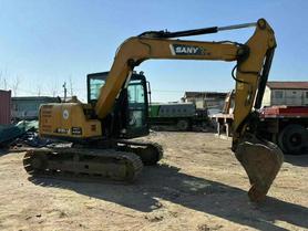 Buy Sany SY75 Used Excavator / 2 Used Sany SY75 Excavator 2017 Model / 2